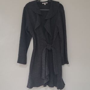 Anthropologie Sara Spencer Wool Long Cardigan Size L